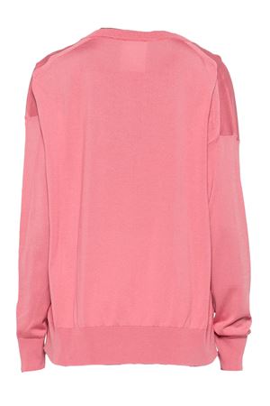 Pink cotton sweater SEMI COUTURE | Y4SA05G240